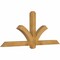 Ekena Millwork Redmond Rough Sawn Timber Gable Bracket, Western Red Cedar, 72"W x 30"H x 4"D x 4"F, 10/12 Pitch GBW072X30X0404RED00RWR - alternate 3